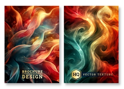 Luxury Artistic Texture Cover Templates #2, 25xAI