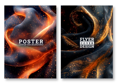 Luxury Artistic Texture Cover Templates #2, 25xAI