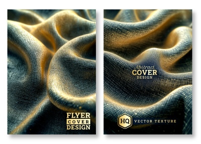 Luxury Artistic Texture Cover Templates #2, 25xAI