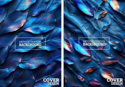 Luxury Artistic Texture Cover Templates #2, 25xAI