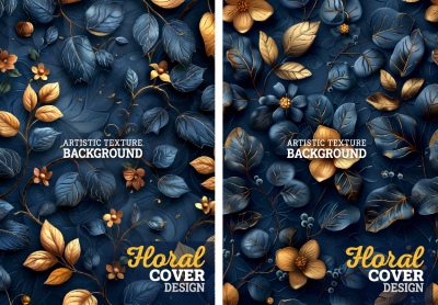 Luxury Artistic Texture Cover Templates #2, 25xAI