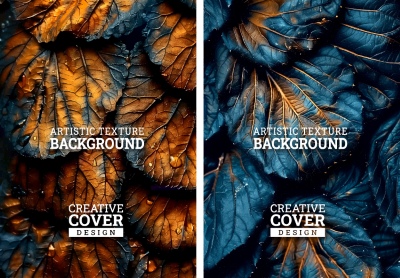 Luxury Artistic Texture Cover Templates #2, 25xAI