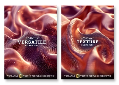 Luxury Artistic Texture Cover Templates #3, 25xAI
