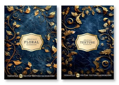Luxury Artistic Texture Cover Templates #3, 25xAI