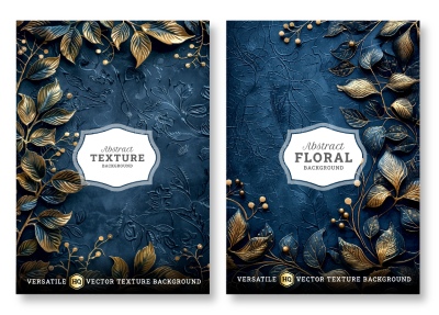 Luxury Artistic Texture Cover Templates #3, 25xAI