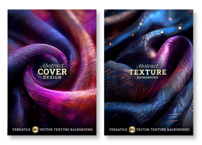 Luxury Artistic Texture Cover Templates #4, 25xAI