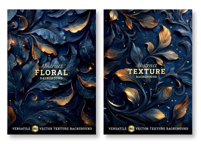Luxury Artistic Texture Cover Templates #4, 25xAI