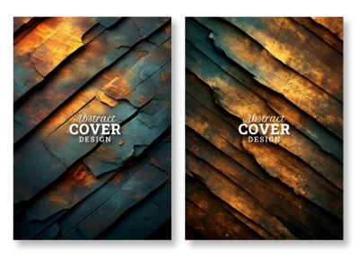Luxury Artistic Texture Cover Templates #4, 25xAI