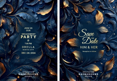 Luxury Artistic Texture Cover Templates #4, 25xAI