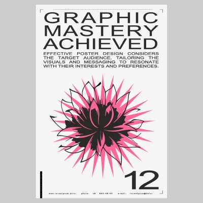 Poster & Cover Design Templates in Modern Style #1, 32xAI