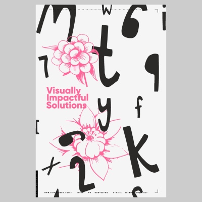 Poster & Cover Design Templates in Modern Style #1, 32xAI