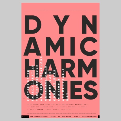 Poster & Cover Design Templates in Modern Style #1, 32xAI