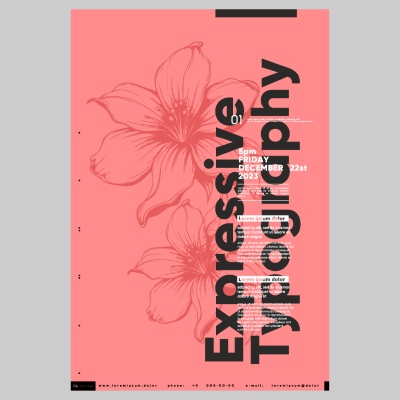 Poster & Cover Design Templates in Modern Style #1, 32xAI