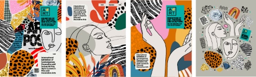 Poster & Cover Design Templates in Modern Style #2, 37xAI