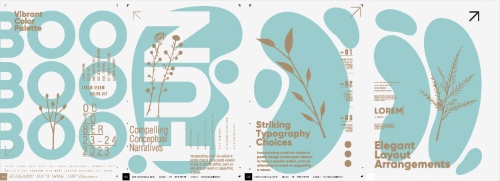 Poster & Cover Design Templates in Modern Style #2, 37xAI