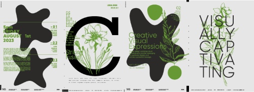 Poster & Cover Design Templates in Modern Style #2, 37xAI