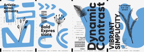 Poster & Cover Design Templates in Modern Style #2, 37xAI