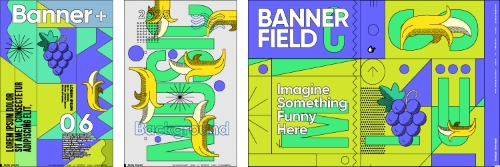 Poster & Cover Design Templates in Modern Style #2, 37xAI