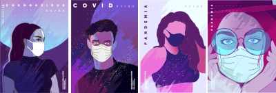 Fine Art, Artistic, Geometric & Minimal Poster Templates #1, 26xAI