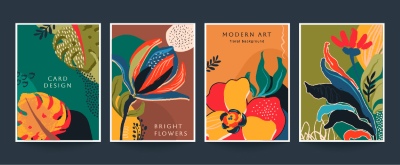 Fine Art, Artistic, Geometric & Minimal Poster Templates #1, 26xAI