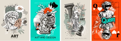 Fine Art, Artistic, Geometric & Minimal Poster Templates #2, 29xAI