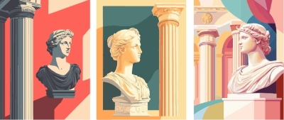 Fine Art, Artistic, Geometric & Minimal Poster Templates #2, 29xAI