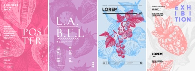 Fine Art, Artistic, Geometric & Minimal Poster Templates #3, 31xAI