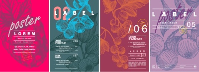 Fine Art, Artistic, Geometric & Minimal Poster Templates #3, 31xAI