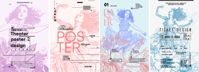 Fine Art, Artistic, Geometric & Minimal Poster Templates #3, 31xAI