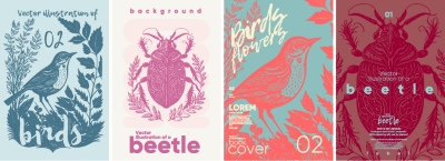 Fine Art, Artistic, Geometric & Minimal Poster Templates #3, 31xAI