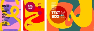 Fine Art, Artistic, Geometric & Minimal Poster Templates #3, 31xAI