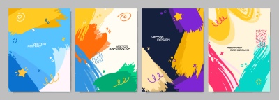 Fine Art, Artistic, Geometric & Minimal Poster Templates #4, 25xAI