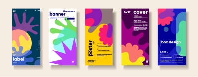 Fine Art, Artistic, Geometric & Minimal Poster Templates #4, 25xAI