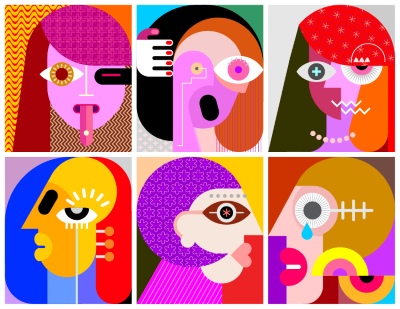 Fine Art, Artistic, Geometric & Minimal Poster Templates #4, 25xAI