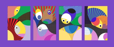 Fine Art, Artistic, Geometric & Minimal Poster Templates #4, 25xAI