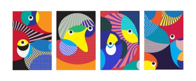 Fine Art, Artistic, Geometric & Minimal Poster Templates #4, 25xAI