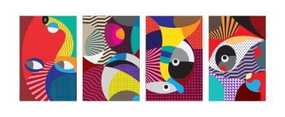 Fine Art, Artistic, Geometric & Minimal Poster Templates #4, 25xAI