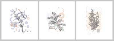 Fine Art, Artistic, Geometric & Minimal Poster Templates #5, 27xAI