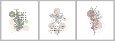 Fine Art, Artistic, Geometric & Minimal Poster Templates #5, 27xAI