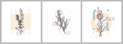 Fine Art, Artistic, Geometric & Minimal Poster Templates #5, 27xAI