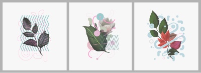 Fine Art, Artistic, Geometric & Minimal Poster Templates #5, 27xAI