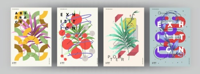 Fine Art, Artistic, Geometric & Minimal Poster Templates #6, 25xAI