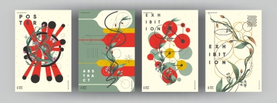 Fine Art, Artistic, Geometric & Minimal Poster Templates #6, 25xAI