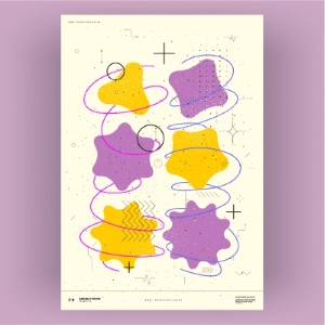 Fine Art, Artistic, Geometric & Minimal Poster Templates #7, 30xAI