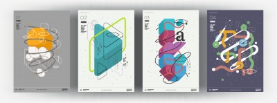 Fine Art, Artistic, Geometric & Minimal Poster Templates #7, 30xAI