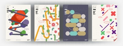 Fine Art, Artistic, Geometric & Minimal Poster Templates #7, 30xAI