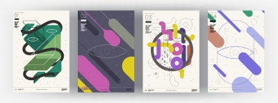 Fine Art, Artistic, Geometric & Minimal Poster Templates #7, 30xAI