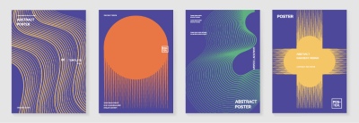 Fine Art, Artistic, Geometric & Minimal Poster Templates #8, 26xAI
