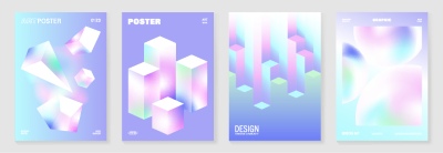 Fine Art, Artistic, Geometric & Minimal Poster Templates #8, 26xAI