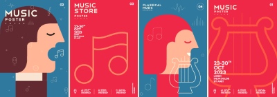 Fine Art, Artistic, Geometric & Minimal Poster Templates #8, 26xAI